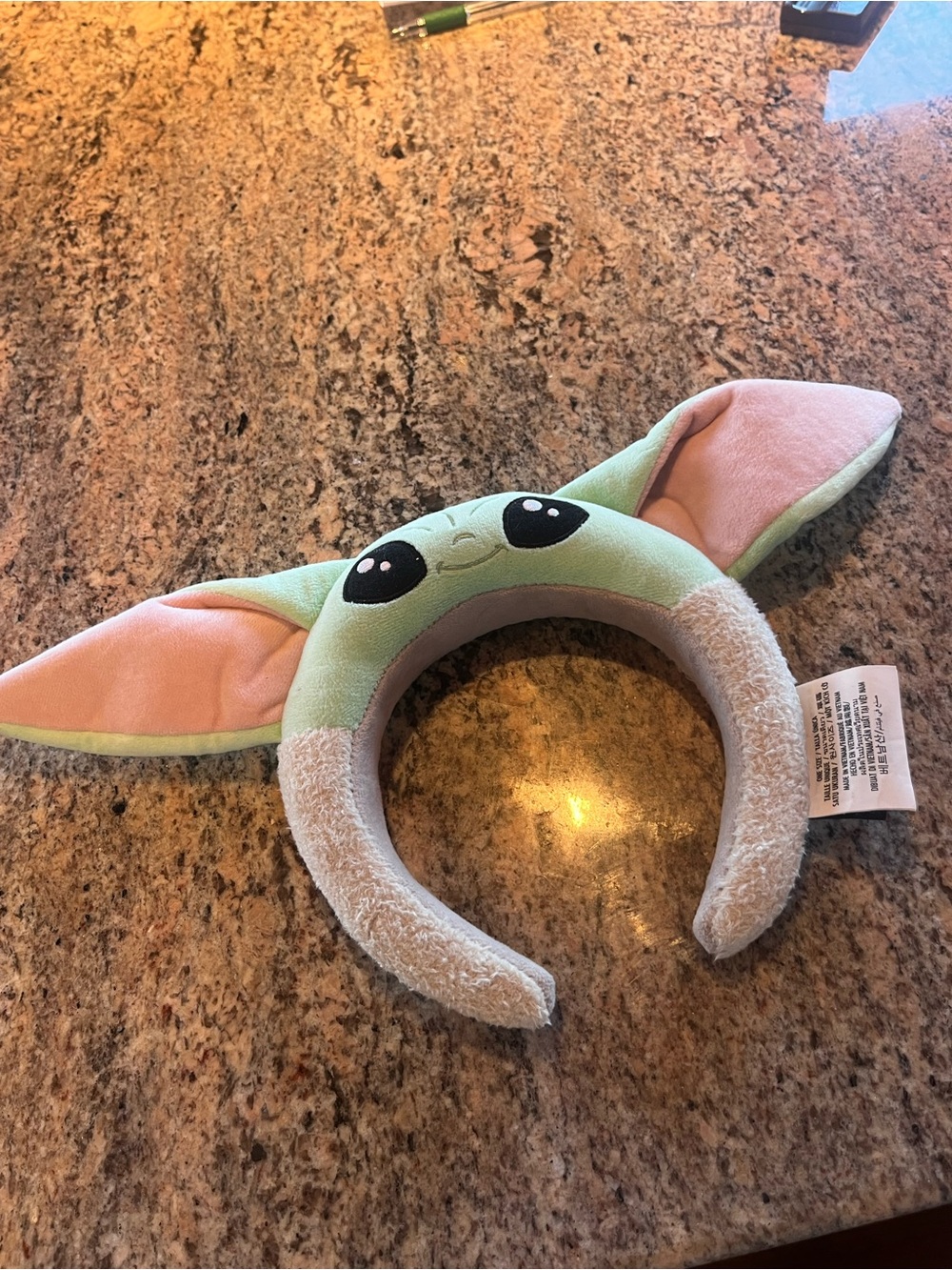 Disney Parks Star Wars The Mandalorian Baby Yoda  Grogu  plush Ears Headband